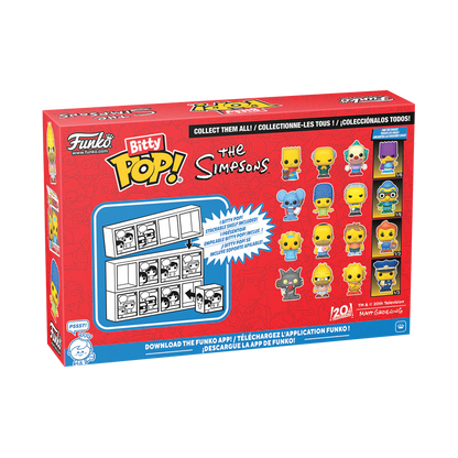 Bitty Pop! Les Simpsons - Bart - Mr.Burns - Krusty Boîte