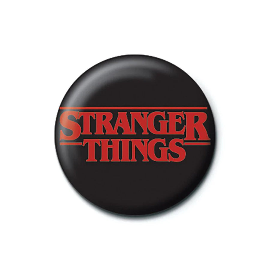 Pin's Stranger Things - Logo Officiel Rouge