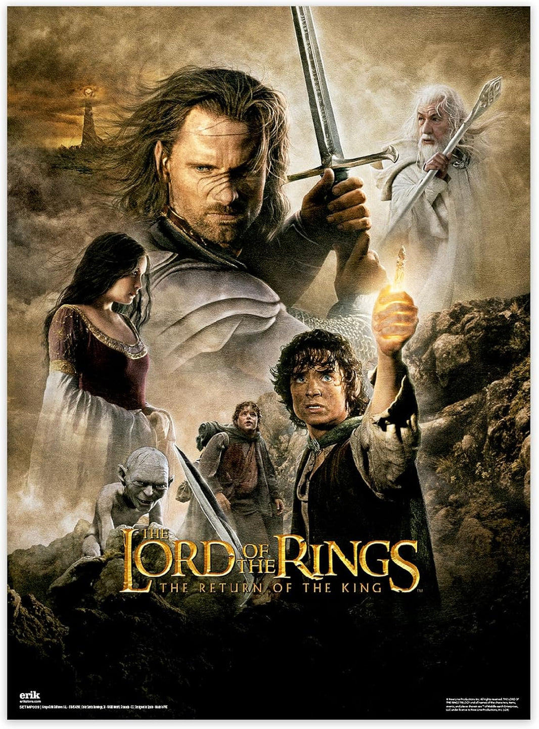 Le Seigneur des Anneaux - Poster - Lot de 2 Posters