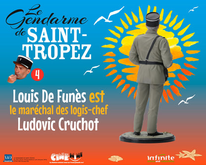 Le Gendarme à Saint-Tropez - Figurine Ludovic Cruchot 16cm
