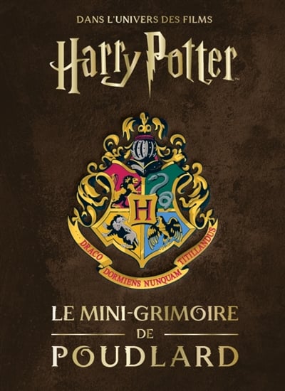 Harry Potter - Livre - Mini-Grimoire de Poudlard