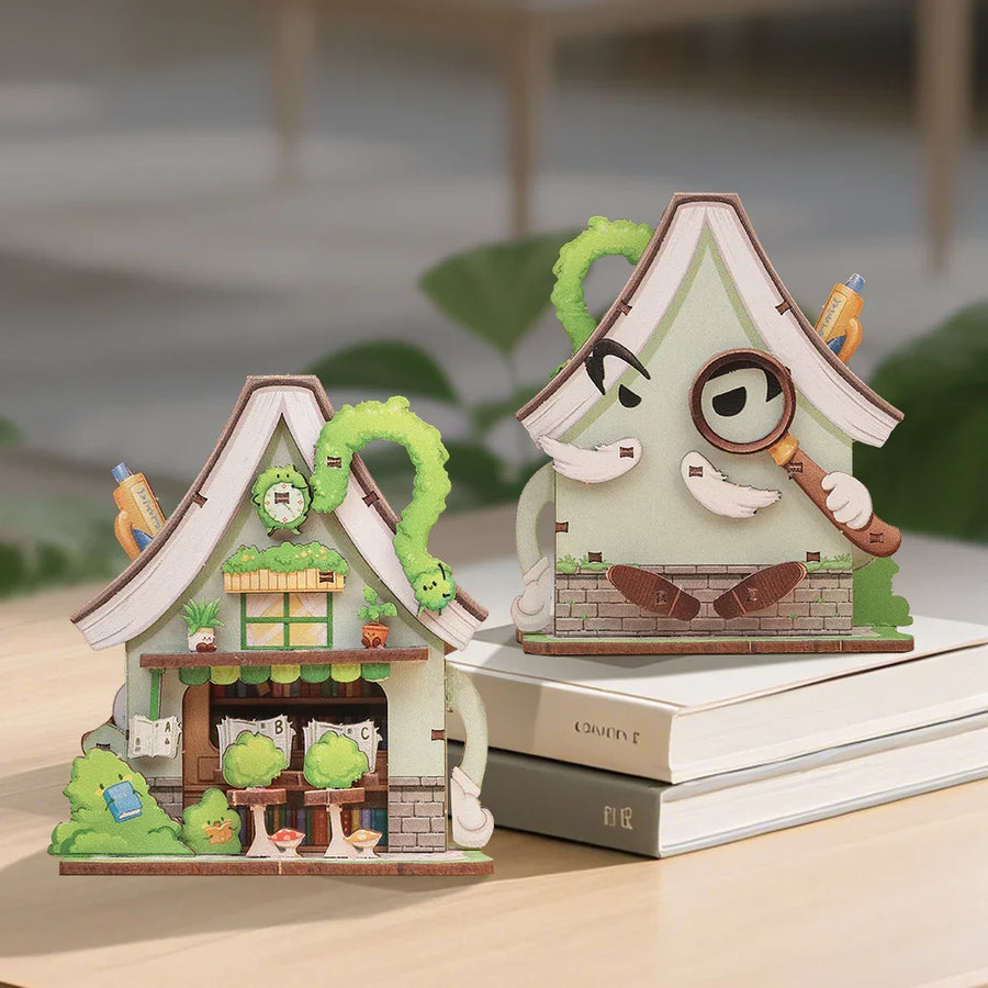 Mini Maison Librairie DIY - 50 pièces