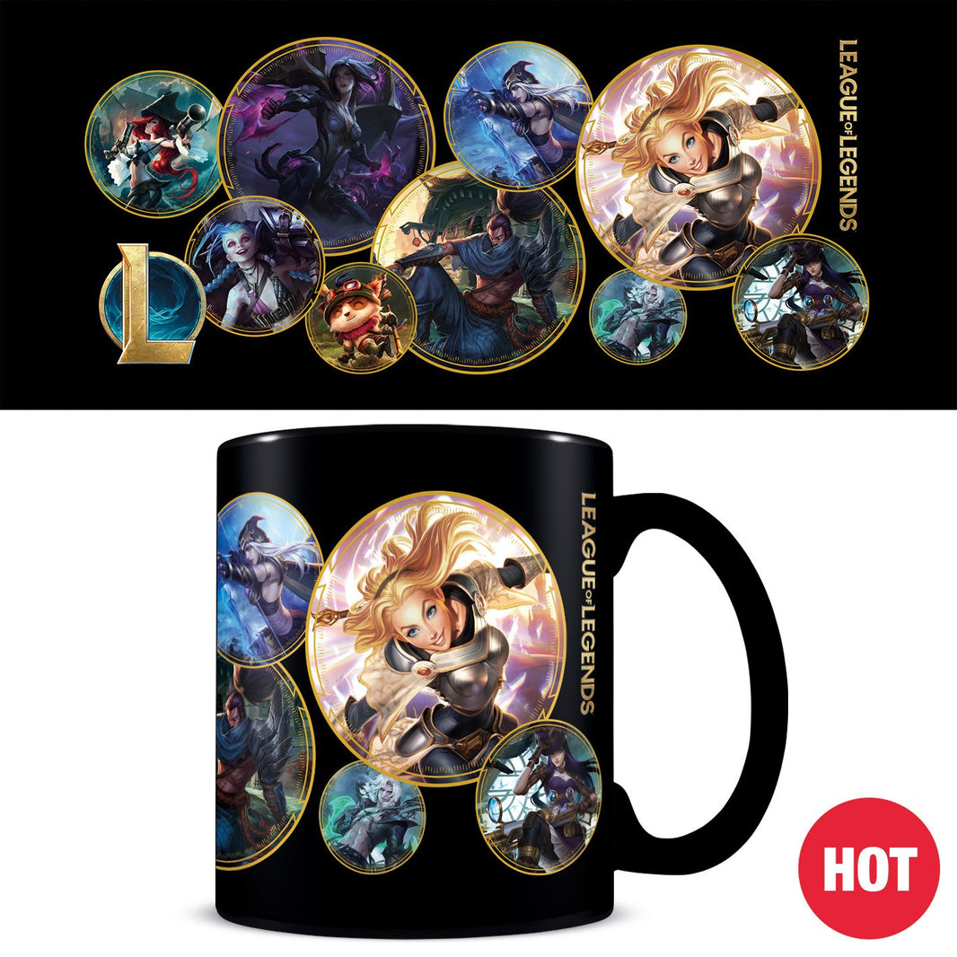 Mug League of Legends - Mug Thermoréactif Champions 315ML