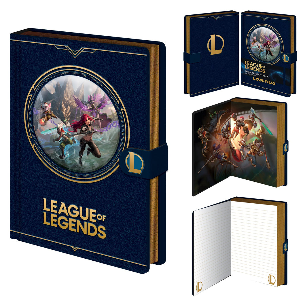 Carnet League of Legends - Édition Premium A5