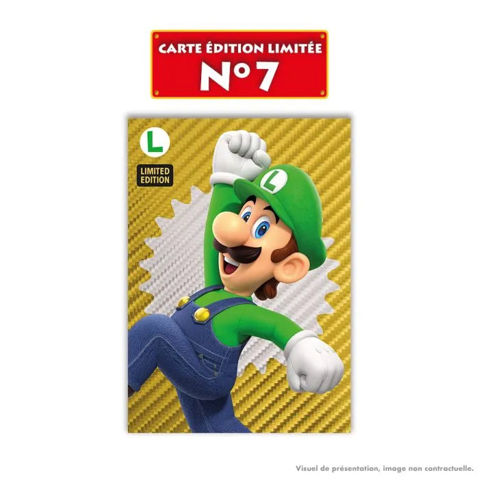Panini Super Mario - Pack de démarrage 1 album + 3 packets et carte Luigi
