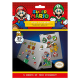 Pack 39 Stickers Super Mario - Royaume Champignon