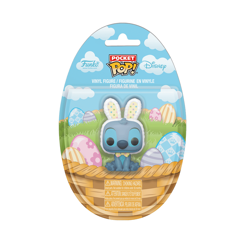 Disney - Figurine Pocket Pop! Stitch (Pâques)