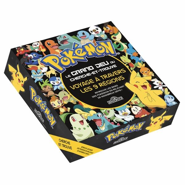 POKEMON - BOARD GAME - JOURNEY THROUGH THE 9 REGIONS