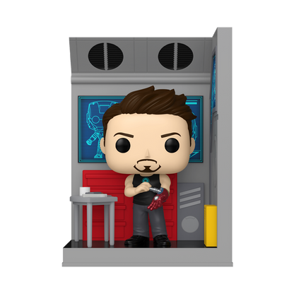 Marvel - Figurine Pop! Nooks Ironman dans son Atelier