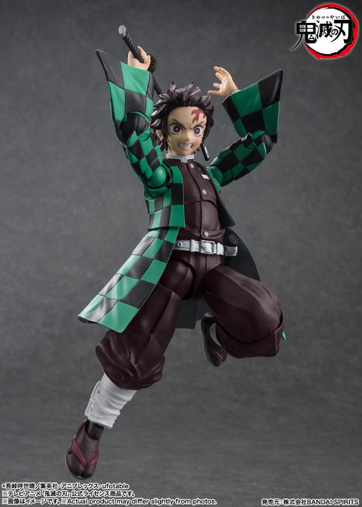Demon Slayer - Figurine S.H.Figuarts Tanjiro Kamado - Bandai Tamashii Nations