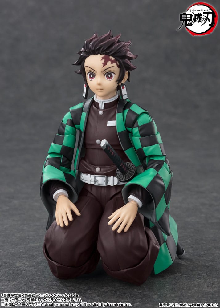 Demon Slayer - Figurine S.H.Figuarts Tanjiro Kamado - Bandai Tamashii Nations