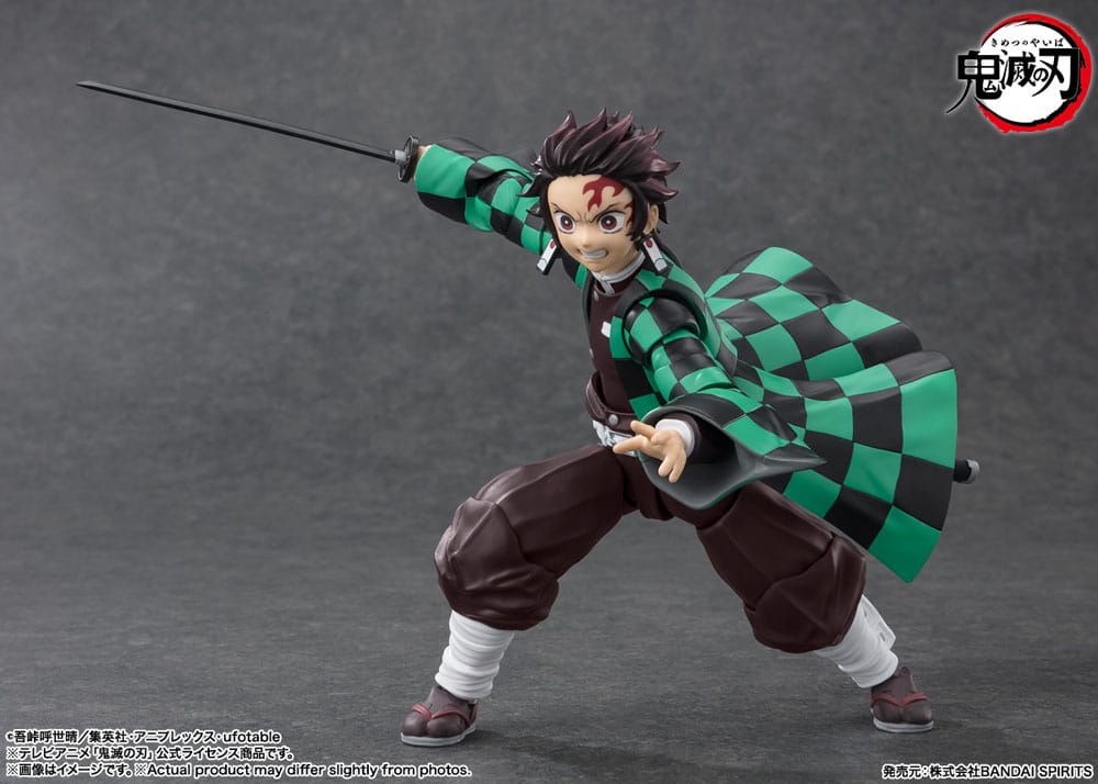 Demon Slayer - Figurine S.H.Figuarts Tanjiro Kamado - Bandai Tamashii Nations