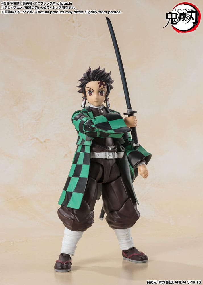 Demon Slayer - Figurine S.H.Figuarts Tanjiro Kamado - Bandai Tamashii Nations