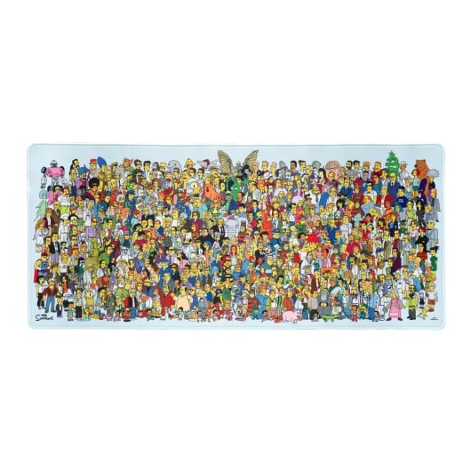 Tapis de souris XL Les Simpson - Tous les personnages cultes