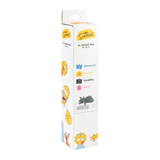 Tapis de souris XL Les Simpson - Tous les personnages cultes