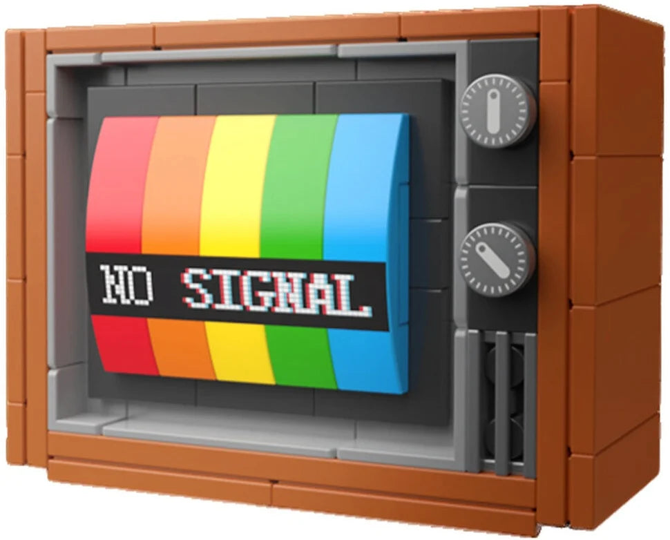 Kit de Construction - Télévision Couleur 1970 Pop Series - 132 pièces