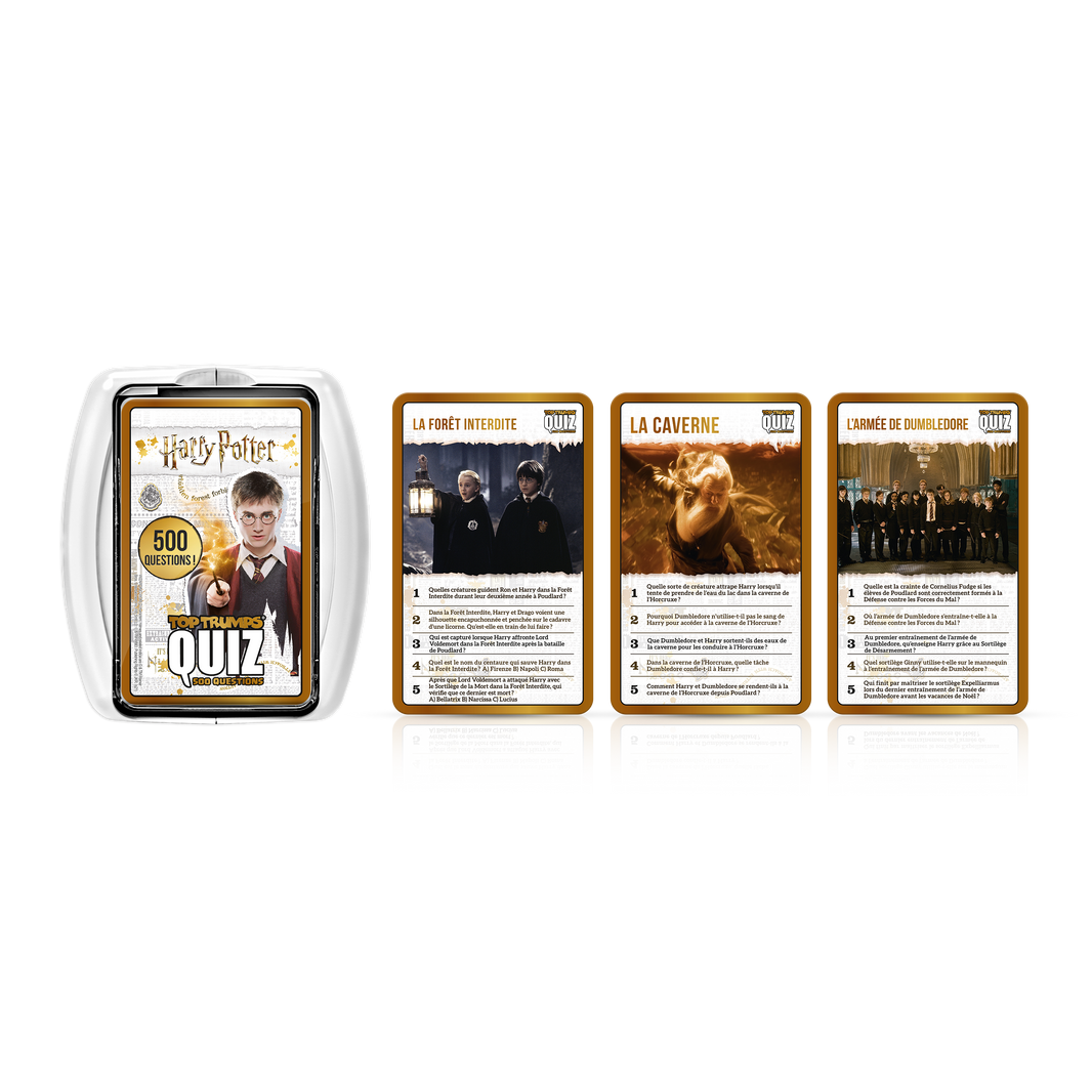 HARRY POTTER - BOARD GAME - TOP TRUMPS QUIZ HARRY POTTER