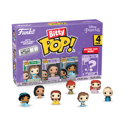 Bitty Pop! Disney Princesses - Belle - Pocahontas - Jasmine