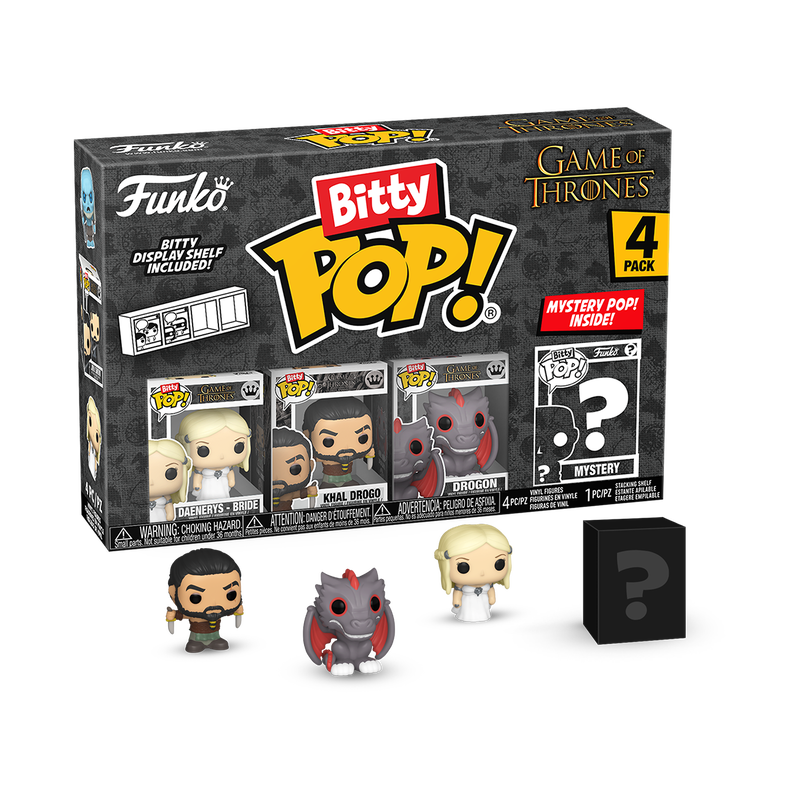 Bitty Pop! Game of Thrones - Daenerys - Khal Drogo - Drogon