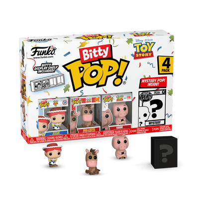 Bitty Pop! Toy Story Lot de 4 - Jessie - Pile-Poil - Bayonne