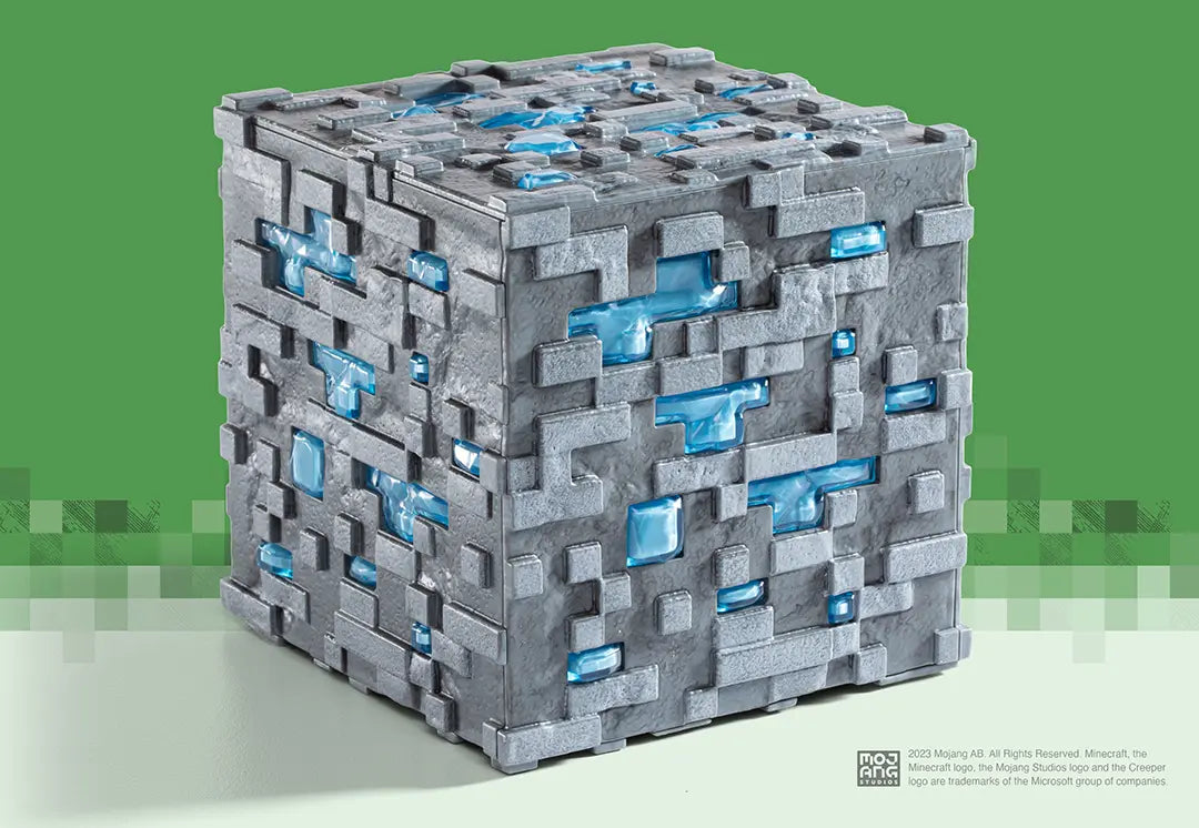 Minecraft - Réplique - Bloc de Diamant Lumineux Collector