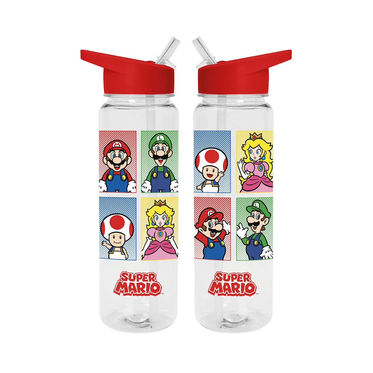 Super Mario - Coffret Cadeau - Mug + Bouteille + Aimant - Bouteille