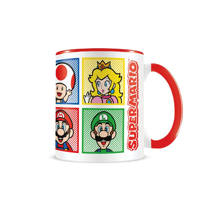 Super Mario - Coffret Cadeau - Mug + Bouteille + Aimant - Mug