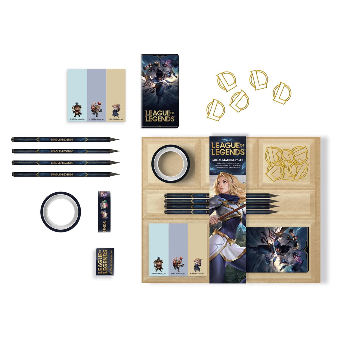 Coffret Fournitures League of Legends - Set Premium