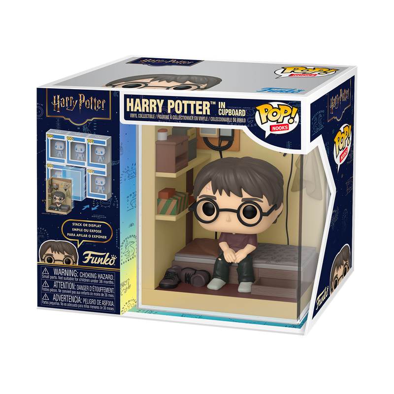 Harry Potter - Figurine Pop! Nooks Harry dans le Placard
