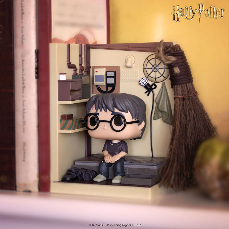 Harry Potter - Figurine Pop! Nooks Harry dans le Placard