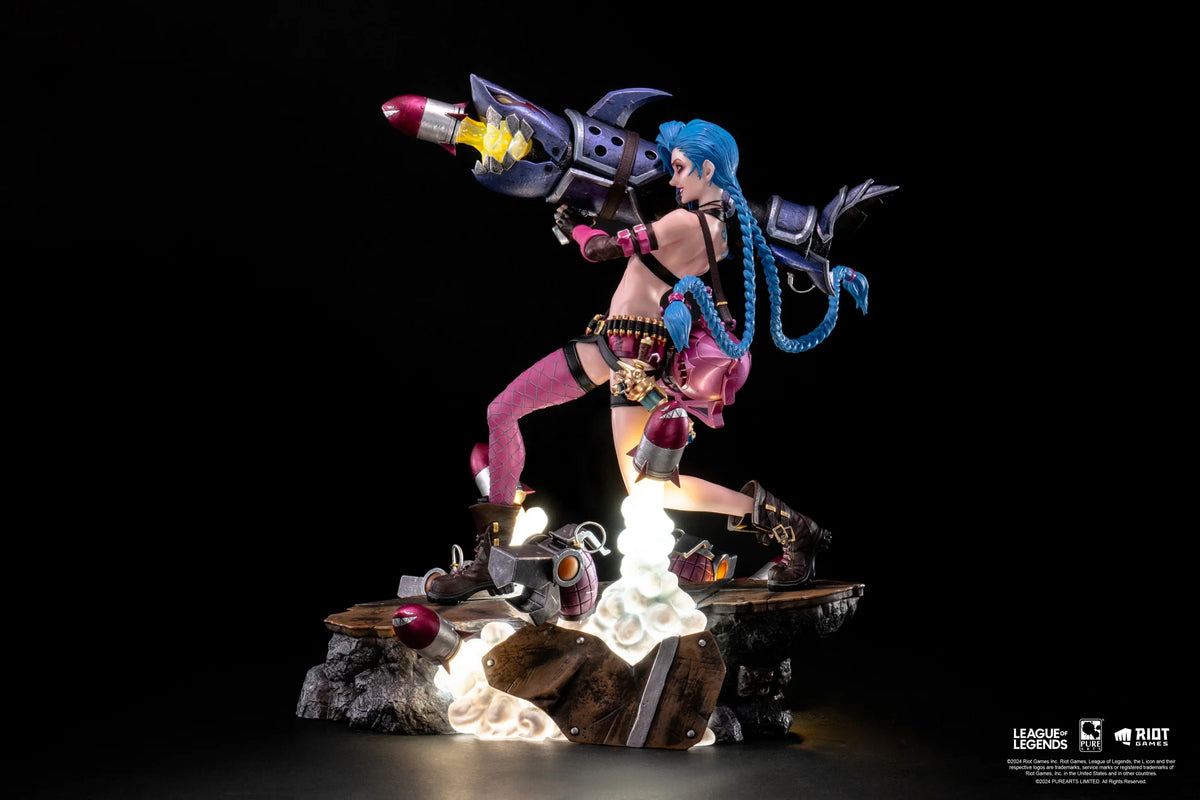 League of Legends - Statuette Jinx PureArts 1/6 31,5cm