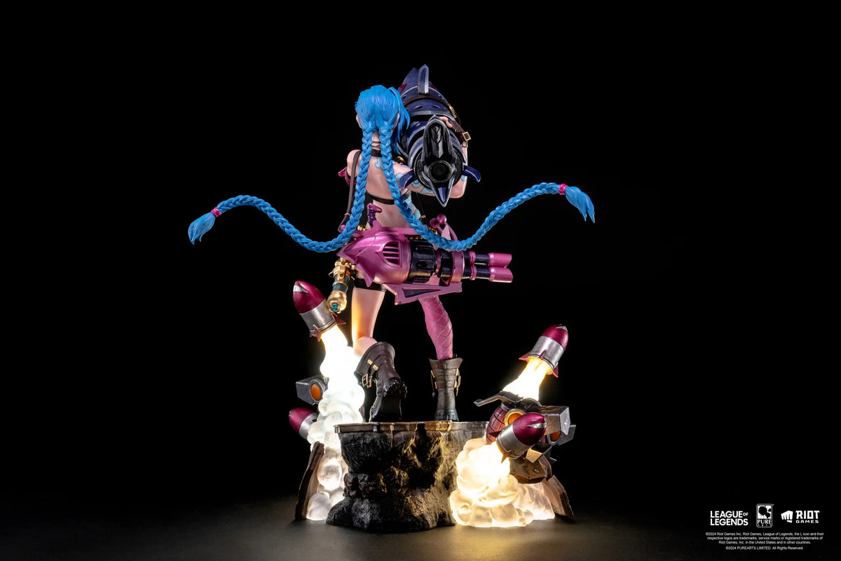 League of Legends - Statuette Jinx PureArts 1/6 31,5cm