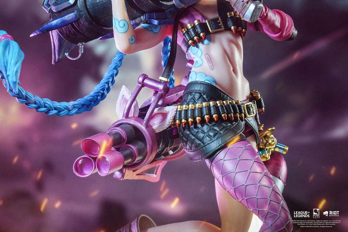 League of Legends - Statuette Jinx PureArts 1/6 31,5cm