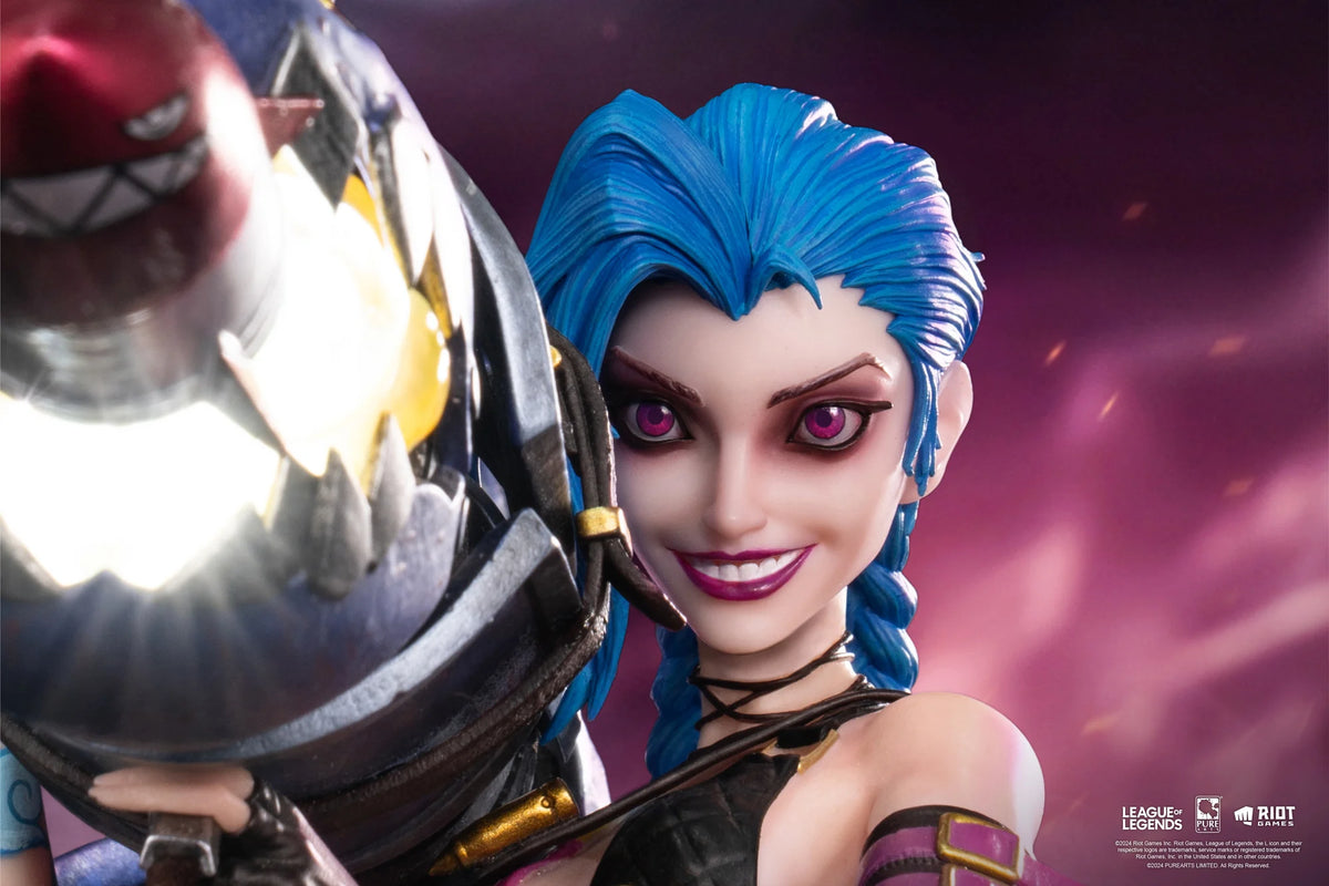 League of Legends - Statuette Jinx PureArts 1/6 31,5cm