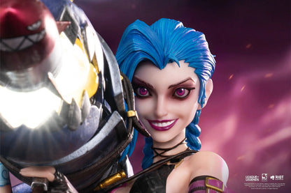 League of Legends - Statuette Jinx PureArts 1/6