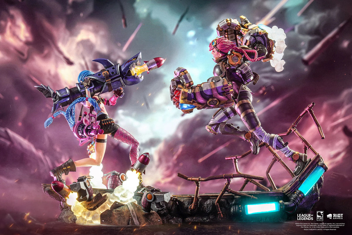 League of Legends - Statuette Jinx PureArts 1/6 31,5cm