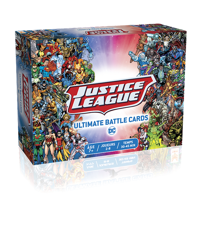DC - Jeu de carte Justice League Ultimate Battle-Cards