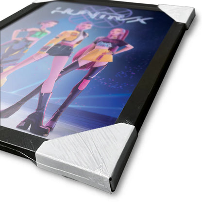 Poster Encadré KPop Demon Hunters - Huntrix