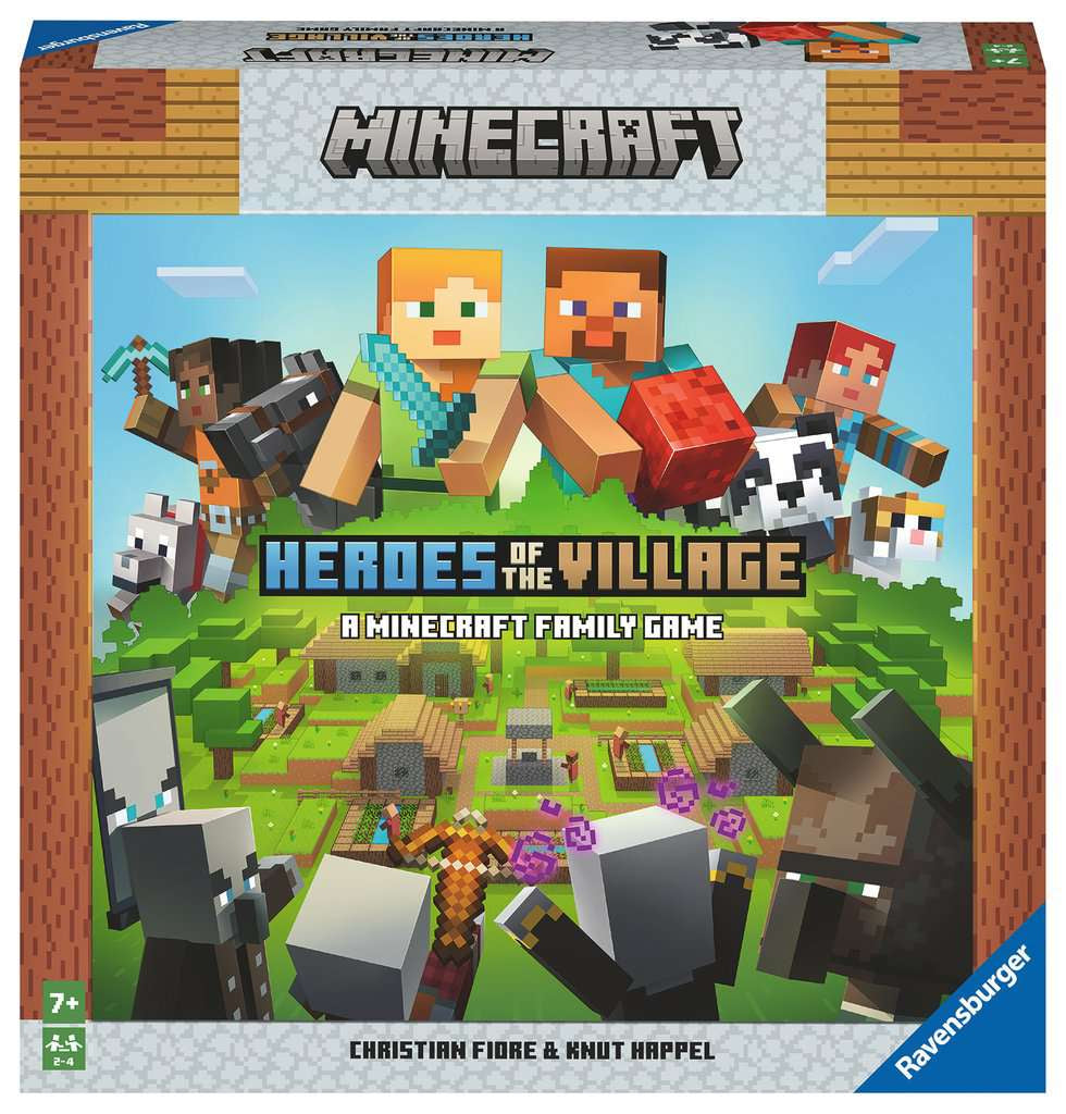 Minecraft Heroes of the Village Jeu Ravensburger
