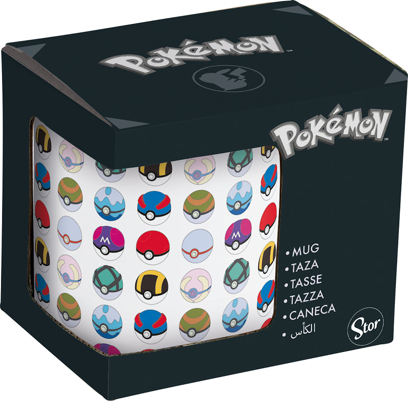 Pokémon Mug Pokéballs en Céramique 325ml Boîte