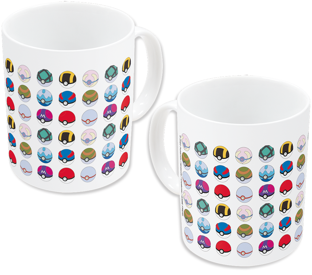 Pokémon Mug Pokéballs en Céramique 325ml Motifs