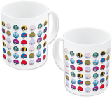 Pokémon Mug Pokéballs en Céramique 325ml Motifs