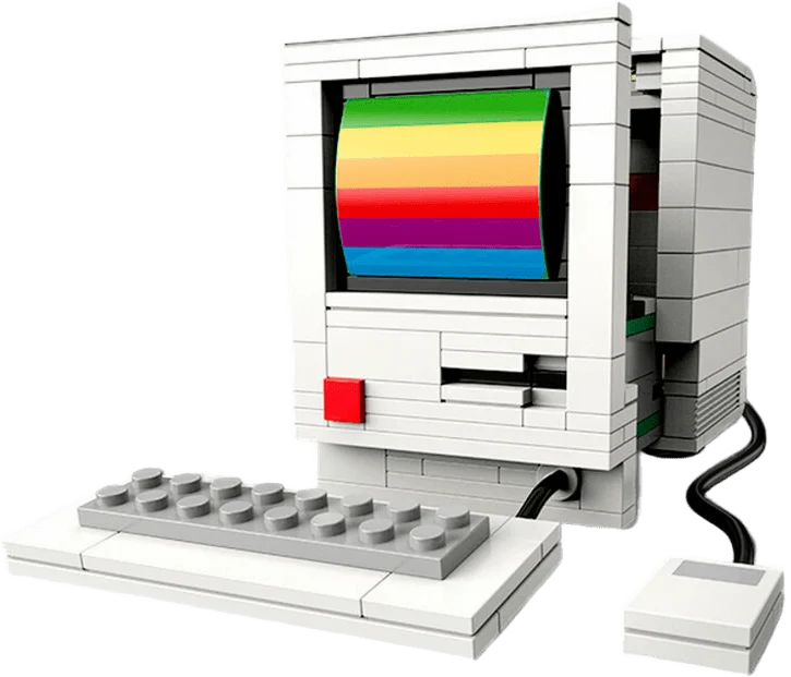 Kit de Construction - Ordinateur 1984 Pop Series - 274 pièces