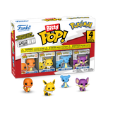 Bitty Pop! Pokémon -  Salamèche - Voltali - Lokhlass - Rattata Boîte