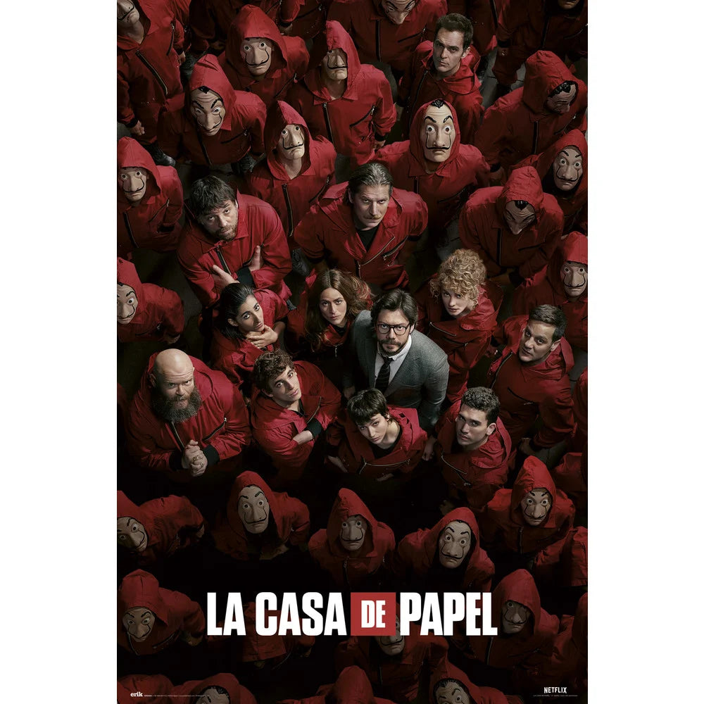 Money Heist - POSTER - CHARACTERS 