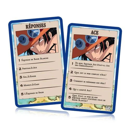 Quiz One Piece Jeu de Société Top Trumps Cartes