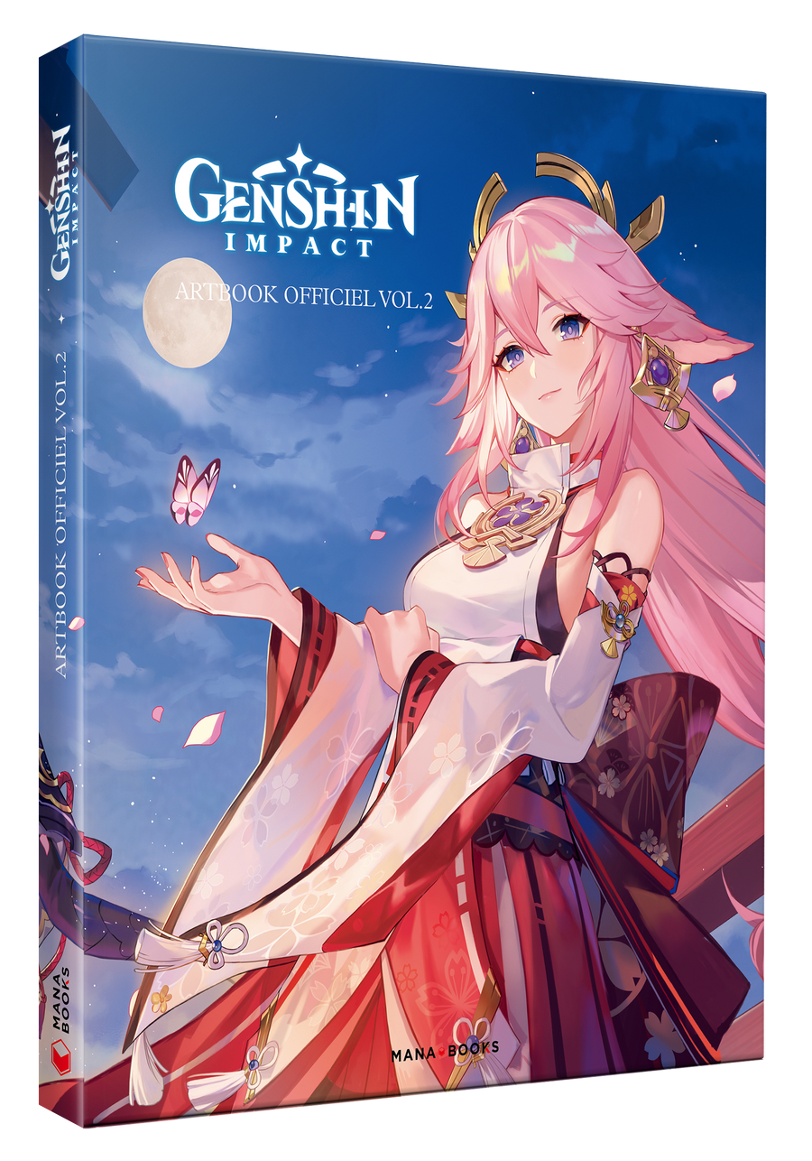 Genshin Impact Artbook officiel Vol.2 + Carnet de Croquis