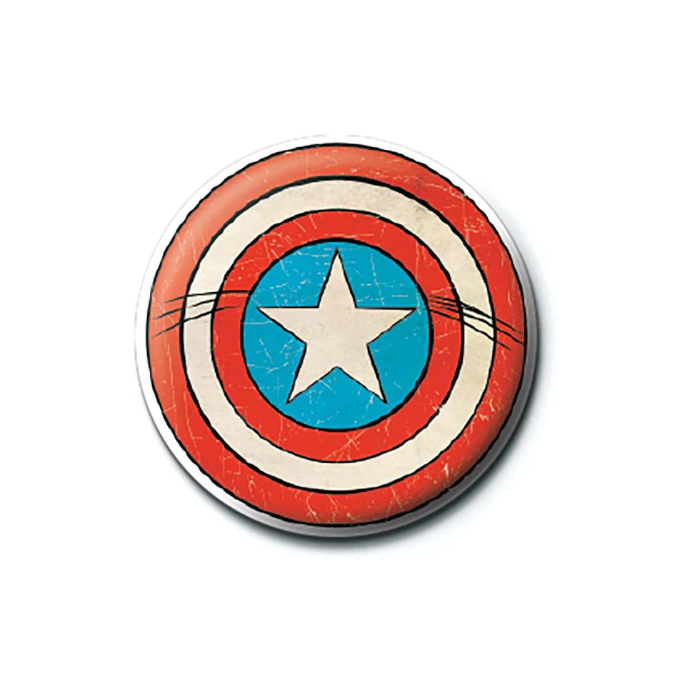 Marvel - Badge - Bouclier Captain America