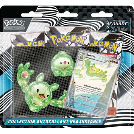 Cartes Pokémon Écarlate et Violet - Foudre Noire - Collection Symbios + 3 Boosters