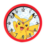 Horloge Murale Pokémon Pikachu Rouge